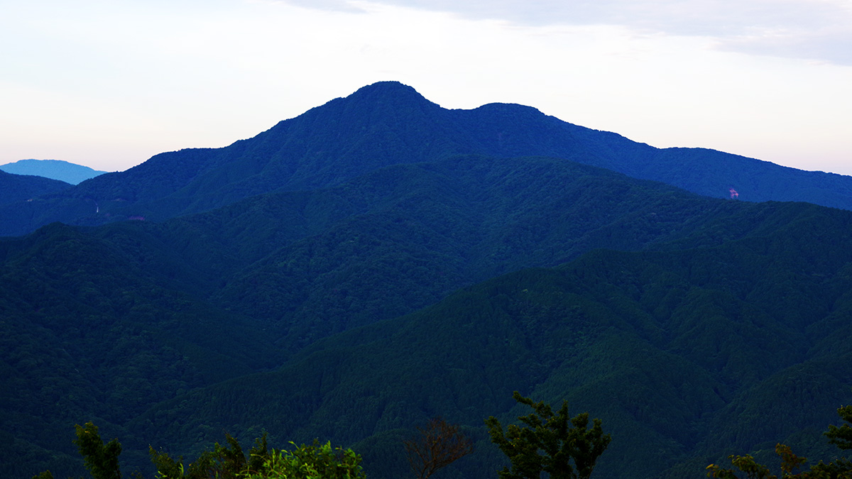 矢倉岳から眺めた金時山